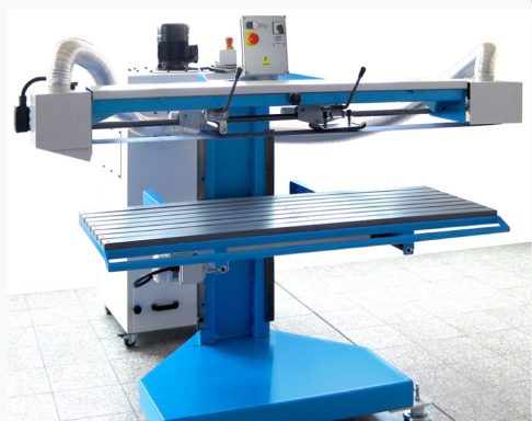 Long belt polishing machine